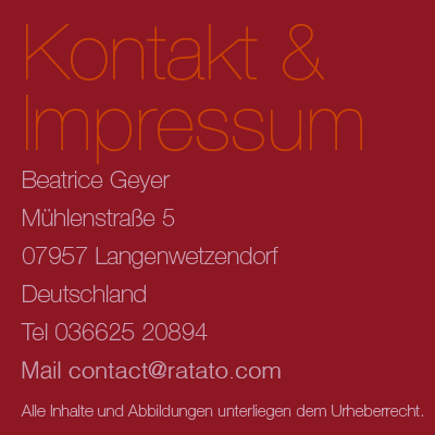 Kontakt und Impressum: Beatrice Geyer, Mühlenstraße 5, 07957 Langenwetzendorf, Deutschland, Mail kontakt@beatricegeyer.de